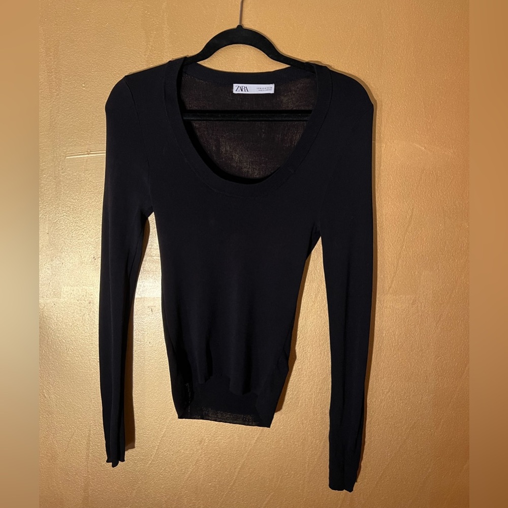 Zara Knit Basic Top